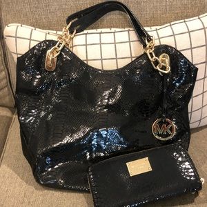 Michael Kors purse and wallet